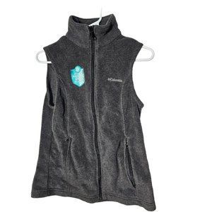 Columbia Women's Benton Springs Vest Charcoal WL1023 Small Embroidered Patch